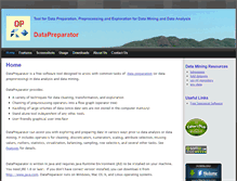 Tablet Screenshot of datapreparator.com